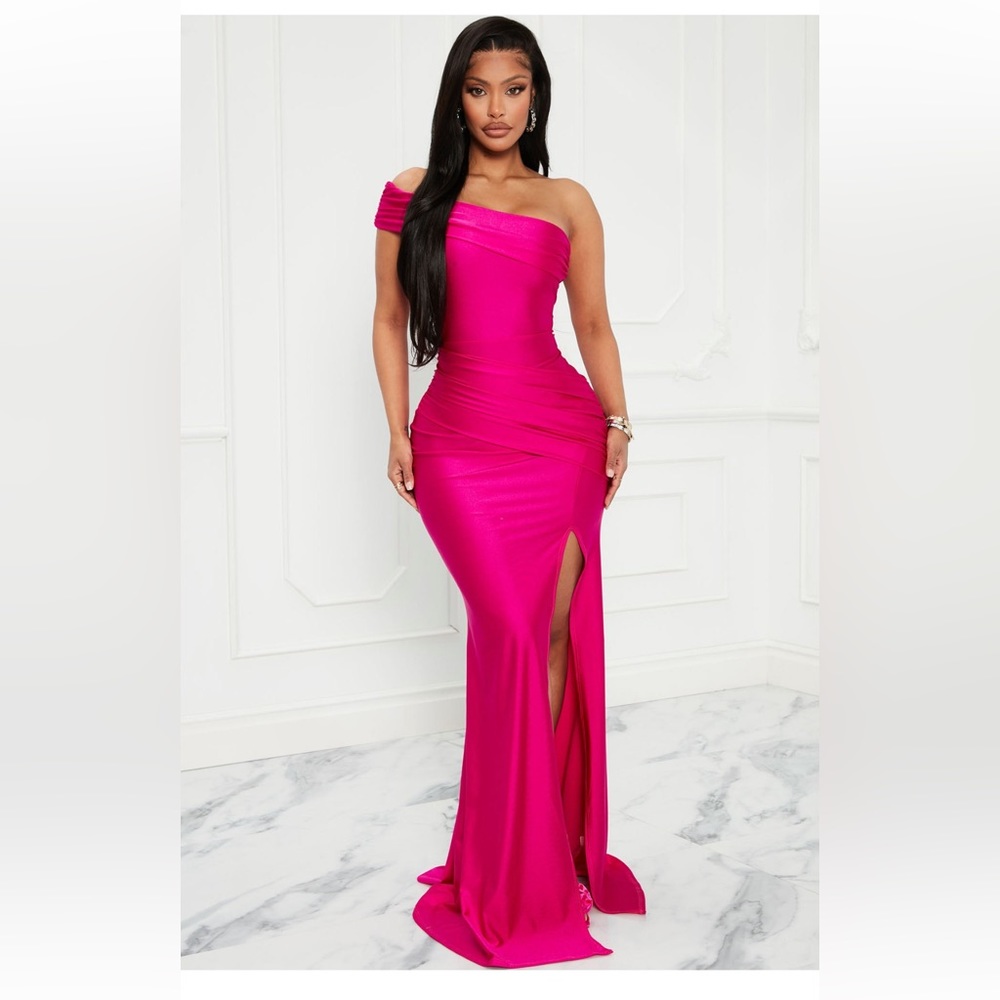 Fuchsia Maxi Dress